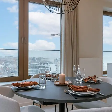 Apartment Huswell - With Fantastic View, Terrace And Parking Ostend