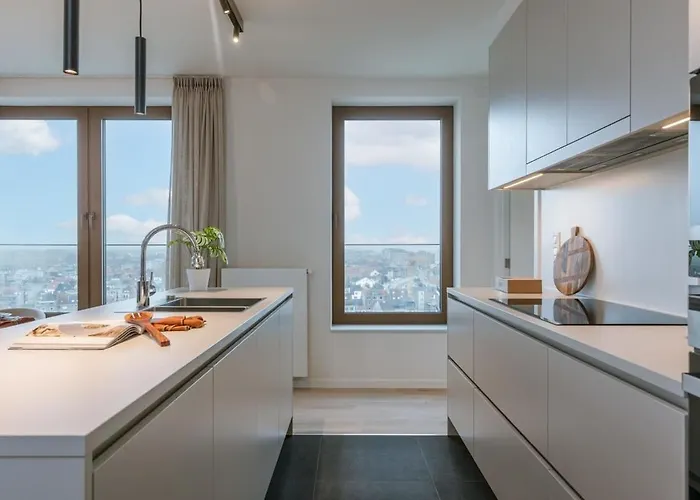 Huswell - With Fantastic View, Terrace And Parking Apartment